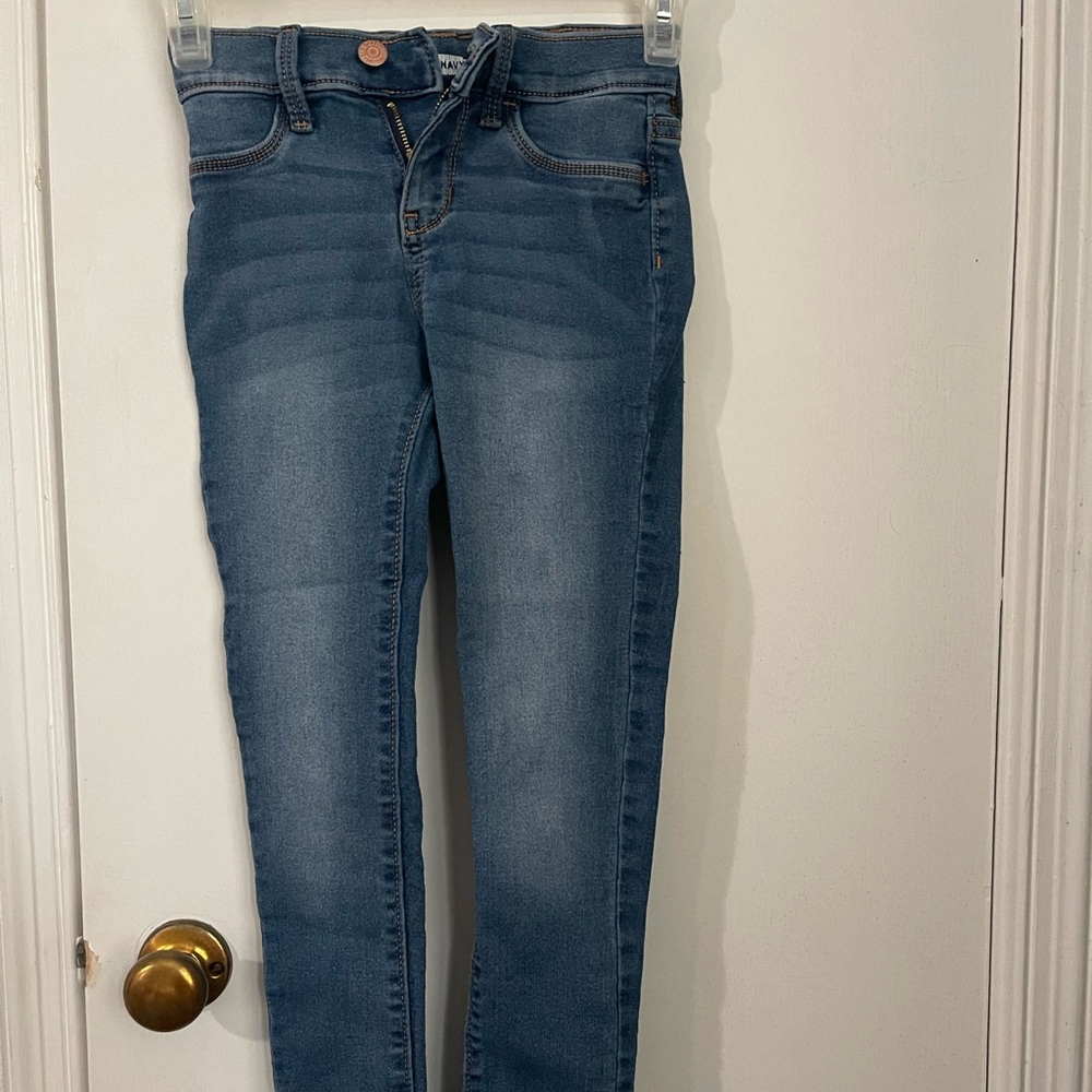 Old Navy Girls ballerina jeggings size 10 with adjustable waist.